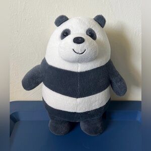 Gund We Bare Bears Panda Plush Toy - Black And White
